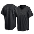 Johmsee D.Tigers #7 Kevin McGonigle Player Black T-shirt Home Game Stitched Jerseys