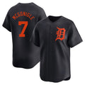 Johmsee D.Tigers #7 Kevin McGonigle Player Navy Home Limited Stitched Jerseys