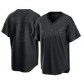 Johmsee D.Tigers #8 Matt Vierling Player Black T-shirt Home Game Stitched Jerseys