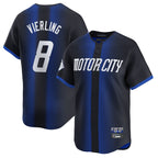 Johmsee D.Tigers #8 Matt Vierling Player Navy City Connect Home Limited Stitched Jerseys
