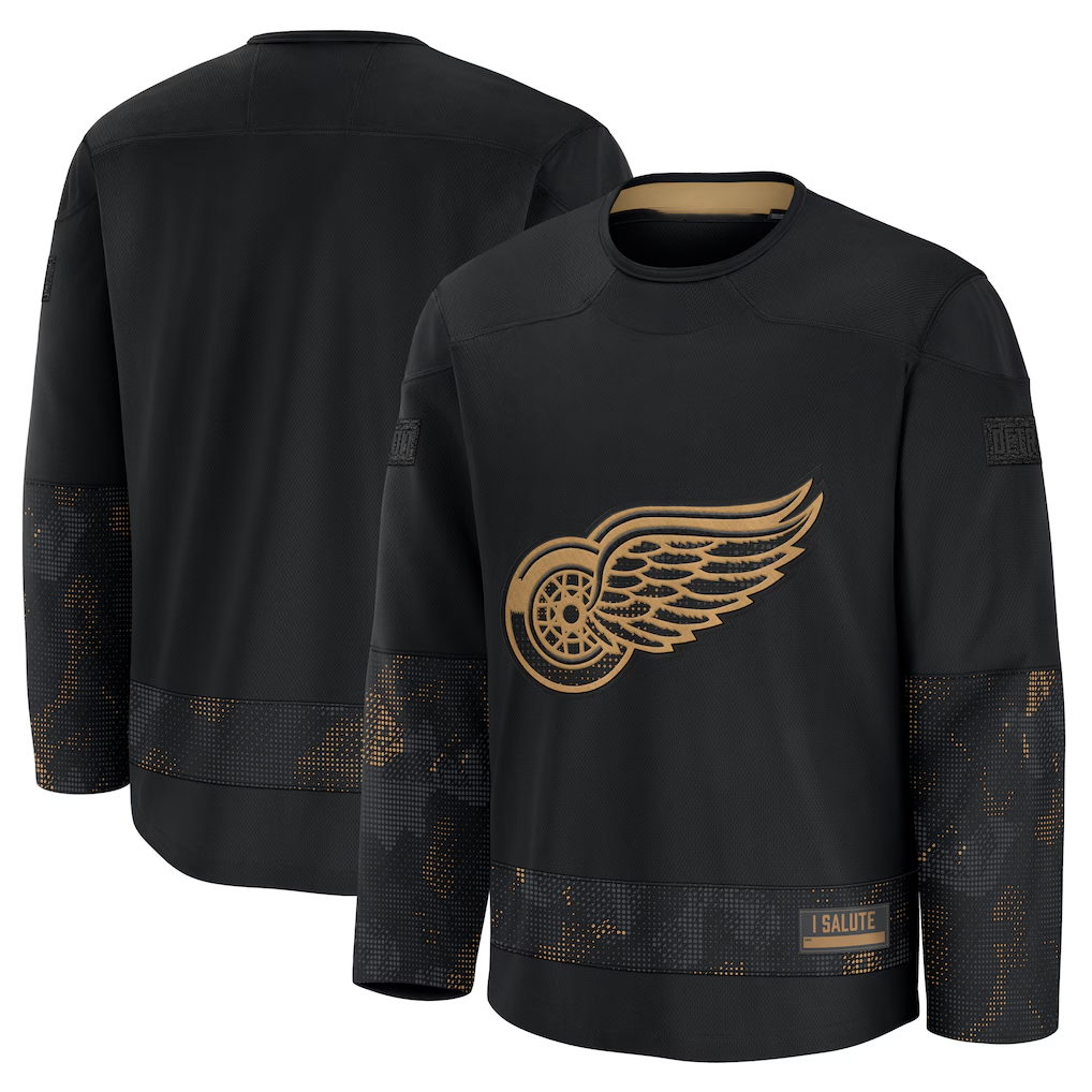 Johmsee DR.Wings Black 2024 Military Appreciation Practice Jersey