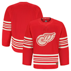 Johmsee DR.Wings Red Centennial Authentic Pro Jersey