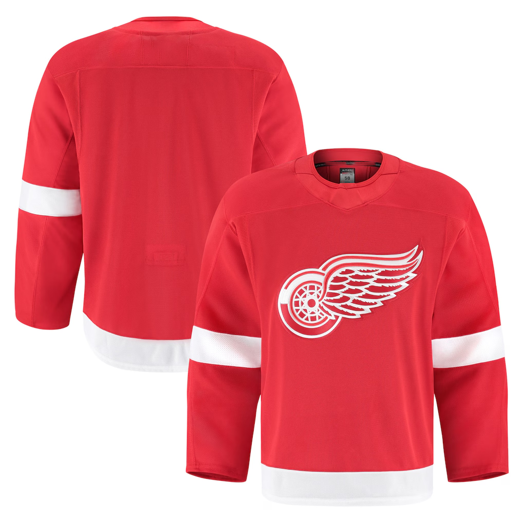 Johmsee DR.Wings Red Home Authentic Pro Jersey
