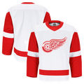Johmsee DR.Wings White Away Authentic Pro Jerseys