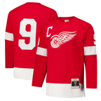 Johmsee DR.Wings #9 Gordie Howe Red 1960-61 Power Play Jerseys