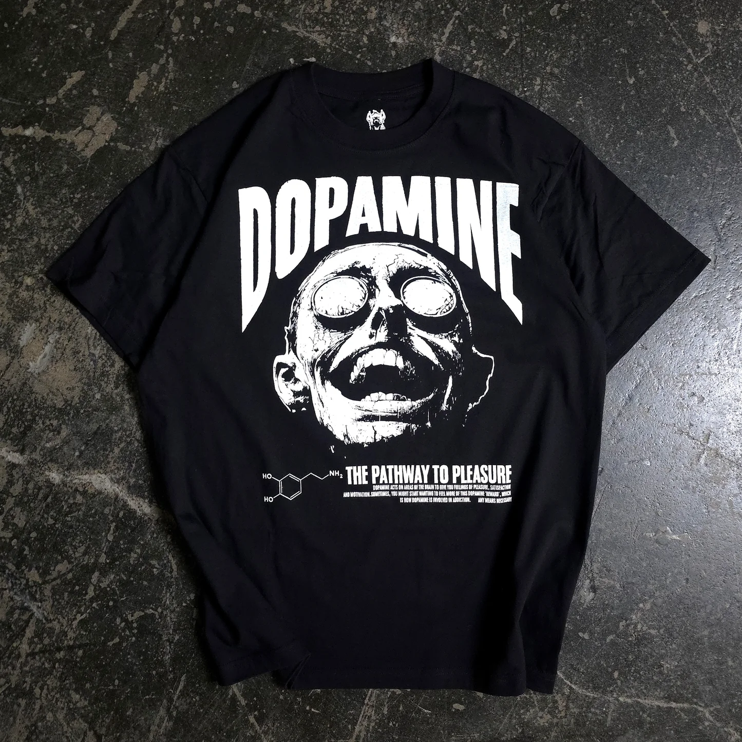Cheap T-Shirt Dopamine T-Shirt Black