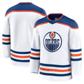 Johmsee E.Oilers White Away Premium Jerseys