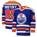 Johmsee E.Oilers #99 Wayne Gretzky Royal 1979-80 Power Play Jerseys