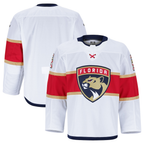 Johmsee F.Panthers White Away Authentic Pro Jerseys