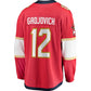 F.Panthers #12 Jonah Gadjovich Fanatics Premier Breakaway Player Jersey - Red Stitched American Hockey Jerseys