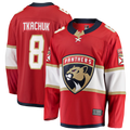 Johmsee F.Panthers #8 Brady Tkachuk Red Home Breakaway Jerseys
