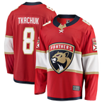 Johmsee F.Panthers #8 Brady Tkachuk Red Home Breakaway Jerseys