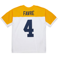 Johmsee GB.Packers #4 Brett Favre Mitchell & Ness White 1994 Legacy Replica Stitched Puhic Jersey