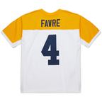 Johmsee GB.Packers #4 Brett Favre Mitchell & Ness White 1994 Legacy Replica Stitched Puhic Jersey