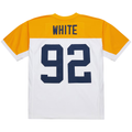 Johmsee GB.Packers 2010 #92 Reggie White Mitchell & Ness White 1994 Legacy Replica Stitched Puhic Jersey