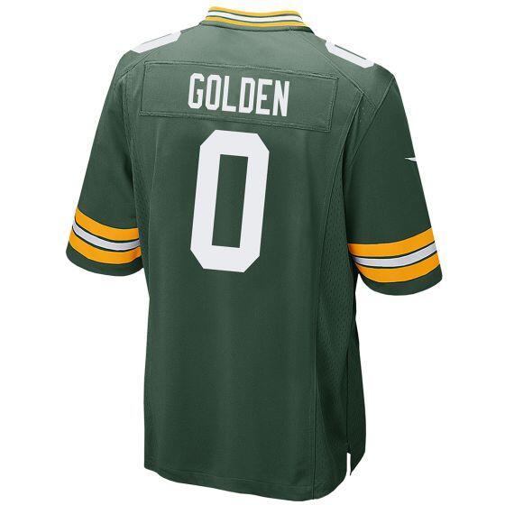 Johmsee GB.Packers #0 Matthew Golden Home Game Stitched Jerseys