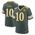 Johmsee GB.Packers #10 Jordan Love Green 2026 Rivalries Collection Game Stitched Jerseys