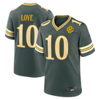 Johmsee GB.Packers #10 Jordan Love Green 2026 Rivalries Collection Game Stitched Jerseys