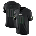 Johmsee GB.Packers #10 Jordan Love Player Black Impact Limited Home Game Stitched Jerseys