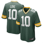 Johmsee GB.Packers #10 Jordan Love Player Green Game Stitched Jerseys