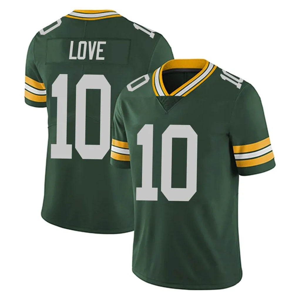 Johmsee GB.Packers #10 Jordan Love Player Green Vapor Untouchable Limited Home Game Stitched Jerseys