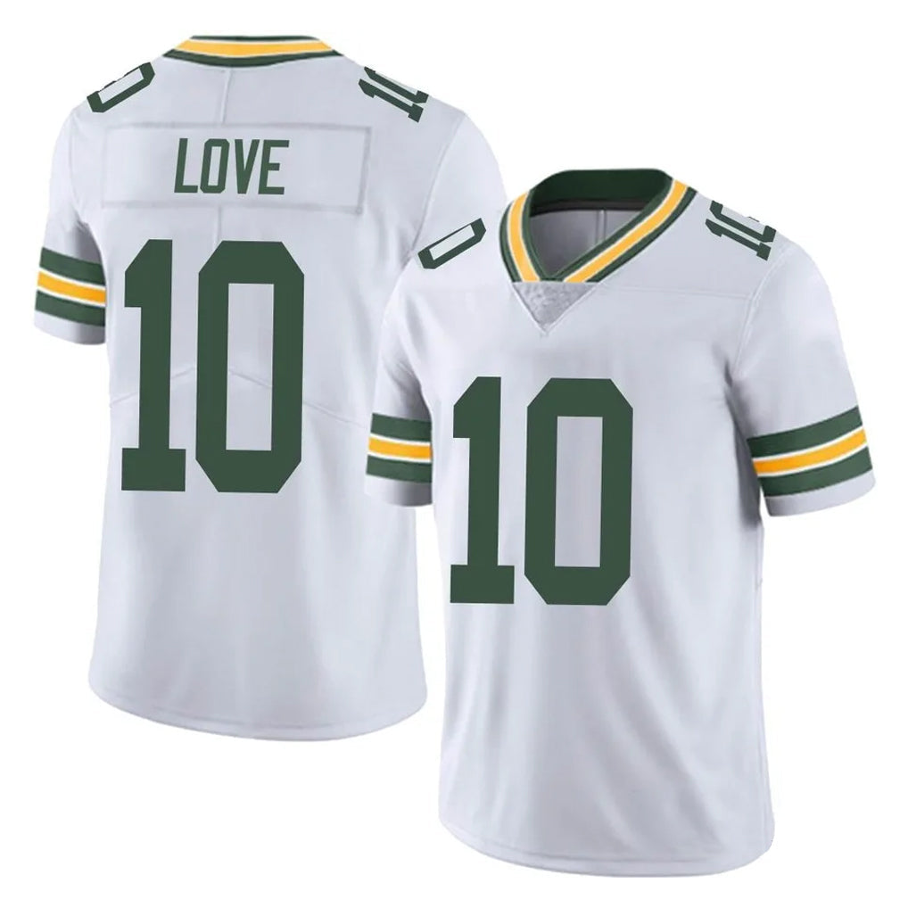 Johmsee GB.Packers #10 Jordan Love Player White Vapor Untouchable Limited Home Game Stitched Jerseys