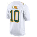 Johmsee GB.Packers #10 Jordan Love White Fashion Game Jersey American Stitched Jerseys