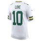 GB.Packers #10 Jordan Love White Vapor Untouchable Limited Stitched American Football Jerseys