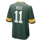 Johmsee GB.Packers #11 Jayden Reed Green Game Stitched Jerseys