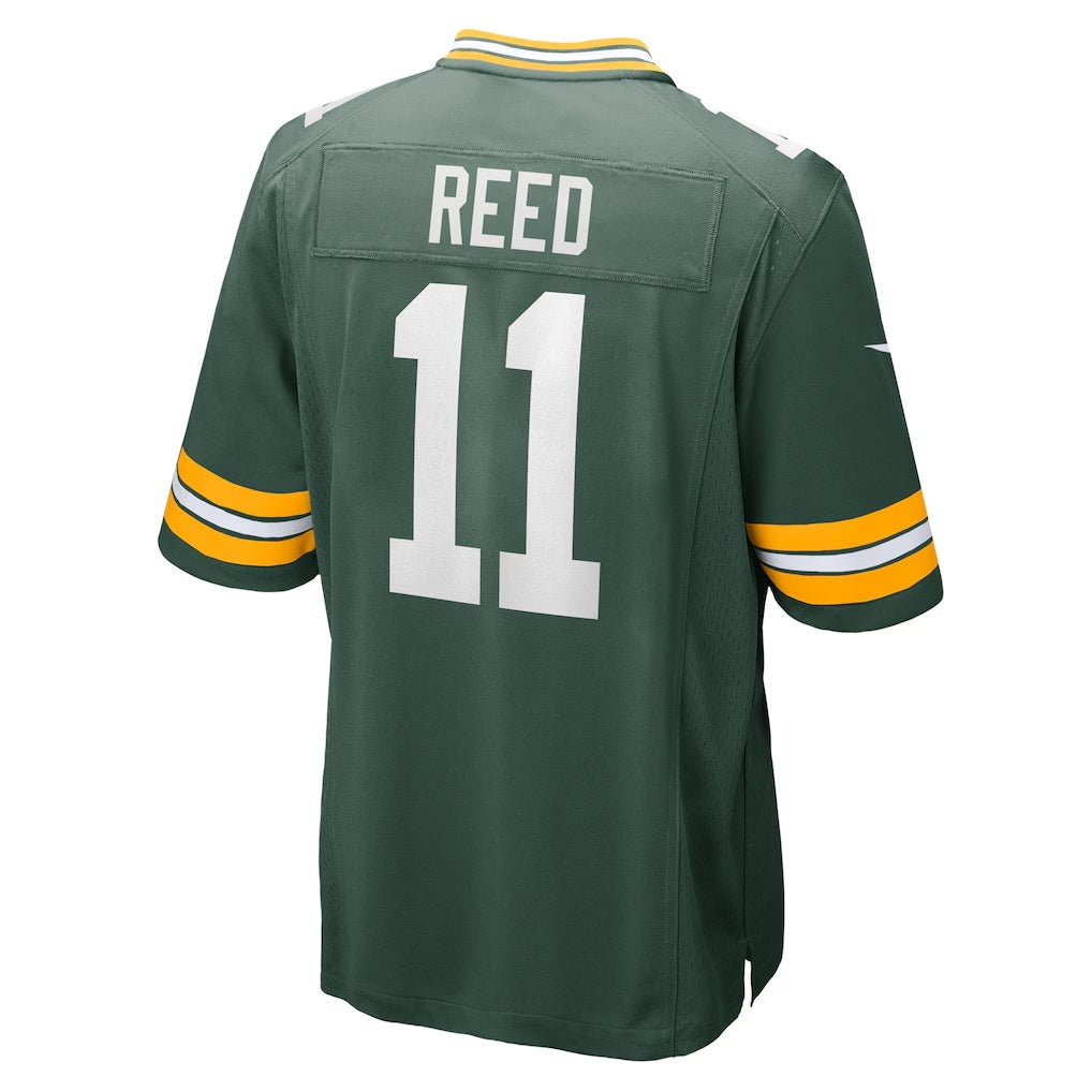 Johmsee GB.Packers #11 Jayden Reed Green Game Stitched Jerseys