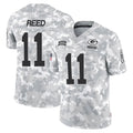 Johmsee GB.Packers #11 Jayden Reed Player Arctic Camo Salute To Service Limited Stitched Jerseys