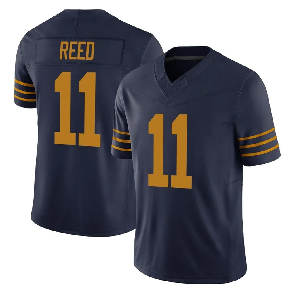 Johmsee GB.Packers #11 Jayden Reed Player Navy The 1923 Classic Vapor F.U.S.E. Home Game Stitched Jerseys