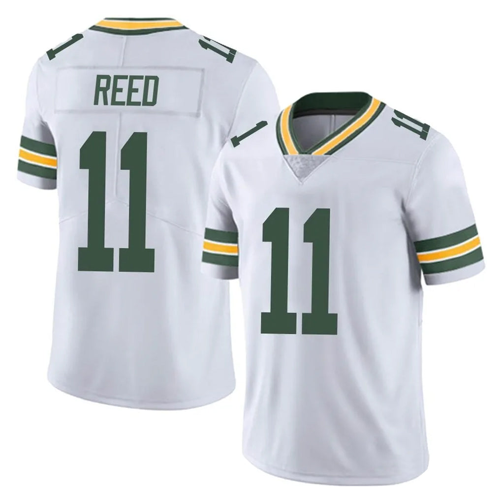 Johmsee GB.Packers #11 Jayden Reed Player White Vapor Untouchable Limited Home Game Stitched Jerseys