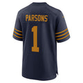Johmsee GB.Packers #1 Micah Parsons Player Navy The 1923 Classic Home Game Stitched Jerseys