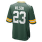 GB.Packers #23 Emanuel Wilson Green Team Game American Football Jerseys
