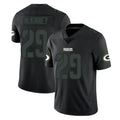 Johmsee GB.Packers #29 Xavier McKinney Player Black Impact Limited Home Game Stitched Jerseys