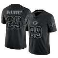 Johmsee GB.Packers #29 Xavier McKinney Player Black RFLCTV Limited Stitched Jerseys