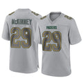 Johmsee GB.Packers #29 Xavier McKinney Player Gray Atmosphere Fashion Home Game Stitched Jerseys