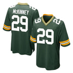 Johmsee GB.Packers #29 Xavier McKinney Player Green Home Game Stitched Jerseys