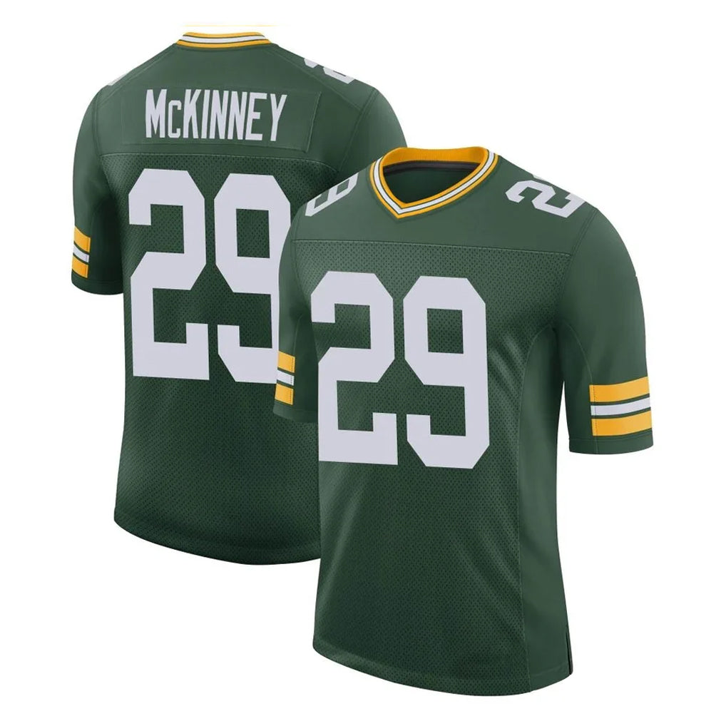 Johmsee GB.Packers #29 Xavier McKinney Player Green Limited Classic Home Game Stitched Jerseys