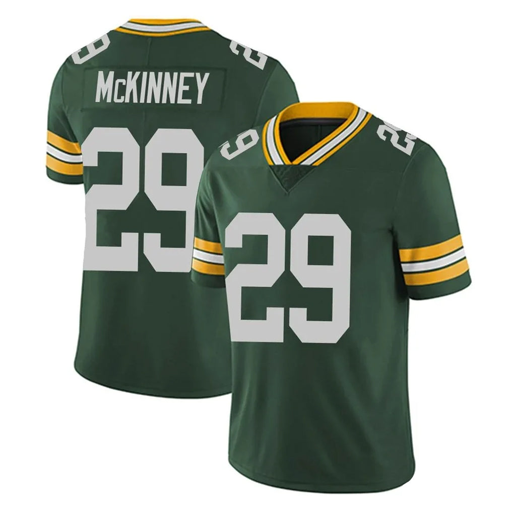 Johmsee GB.Packers #29 Xavier McKinney Player Green Vapor Untouchable Limited Home Game Stitched Jerseys