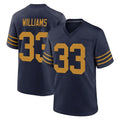 Johmsee GB.Packers #33 Evan Williams Player Navy The 1923 Classic Home Game Stitched Jerseys
