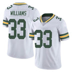 Johmsee GB.Packers #33 Evan Williams Player White Vapor Untouchable Limited Home Game Stitched Jerseys