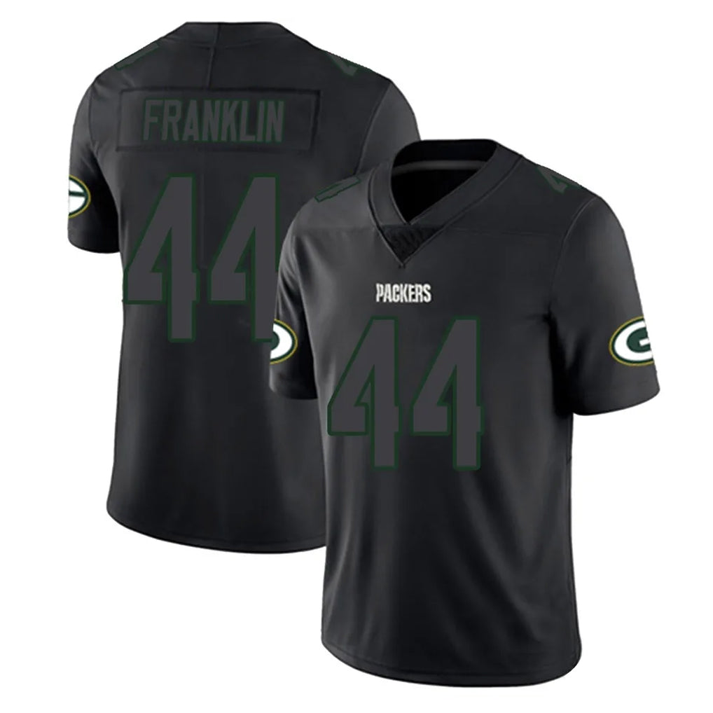 Johmsee GB.Packers #44 Zaire Franklin Player Black Impact Limited Home Game Stitched Jerseys