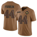 Johmsee GB.Packers #44 Zaire Franklin Player Brown Salute To Service Limited Stitched Jerseys