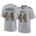 Johmsee GB.Packers #44 Zaire Franklin Player Gray Atmosphere Fashion Home Game Stitched Jerseys