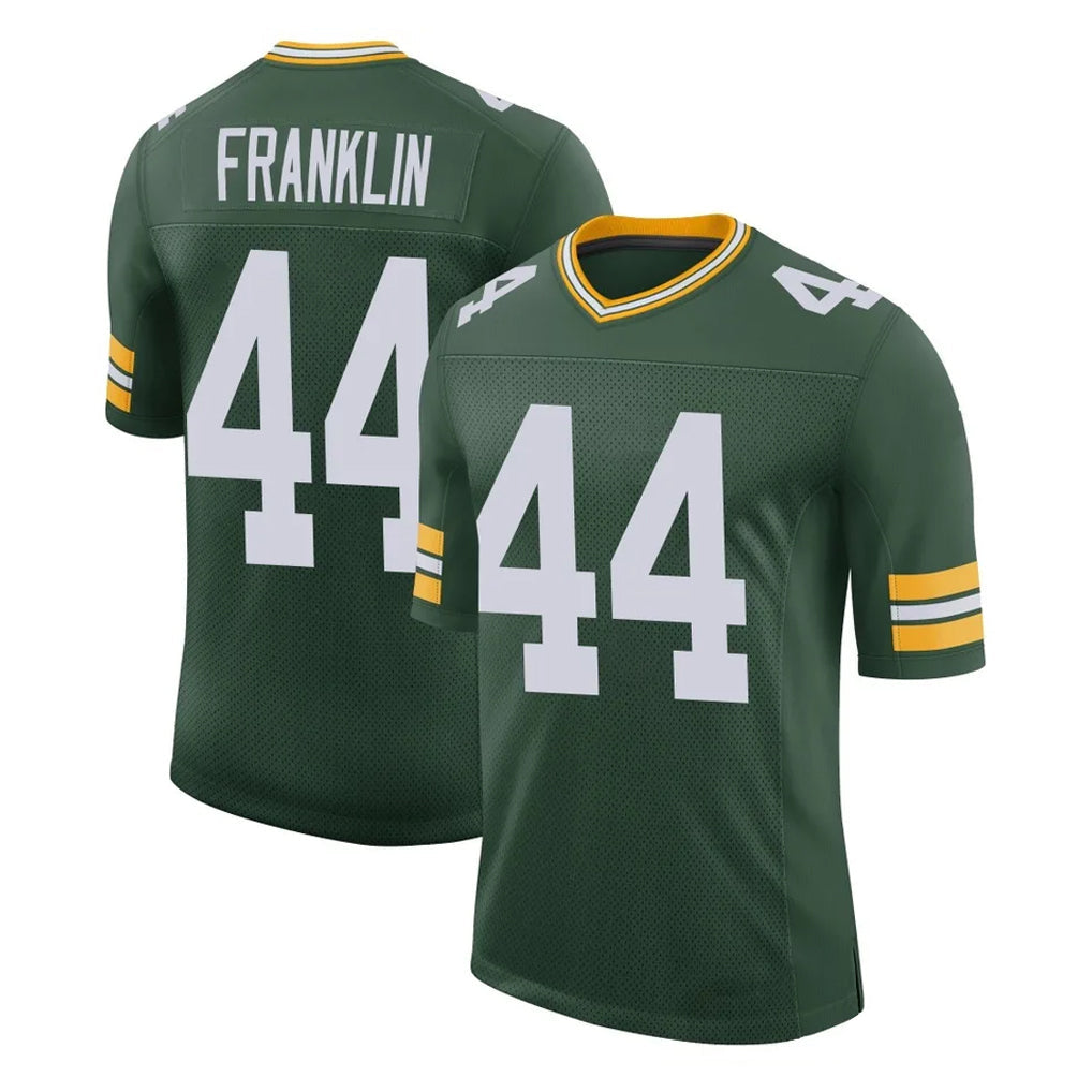 Johmsee GB.Packers #44 Zaire Franklin Player Green Limited Classic Home Game Stitched Jerseys