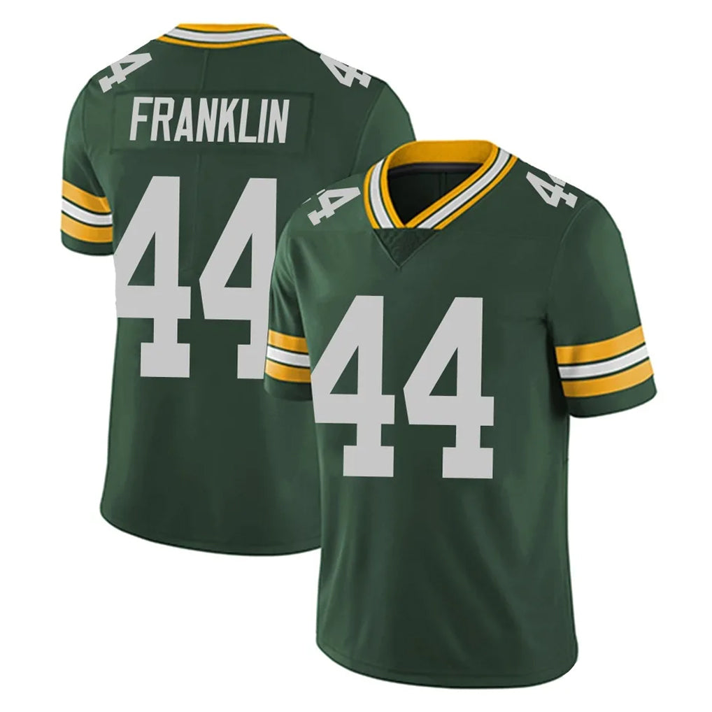 Johmsee GB.Packers #44 Zaire Franklin Player Green Vapor Untouchable Limited Home Game Stitched Jerseys