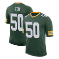 Johmsee GB.Packers #50 Zach Tom Player Green Limited Classic Home Game Stitched Jerseys