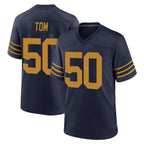 Johmsee GB.Packers #50 Zach Tom Player Navy The 1923 Classic Home Game Stitched Jerseys